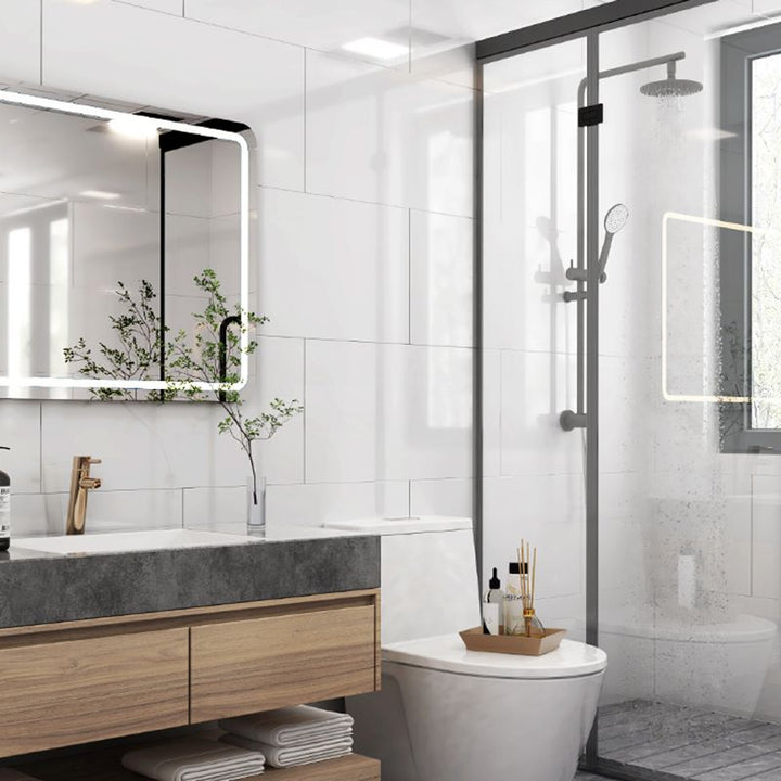 BowLift | Modern Peel and Stick Splashback PVC Rectangular Peel and Stick Tile