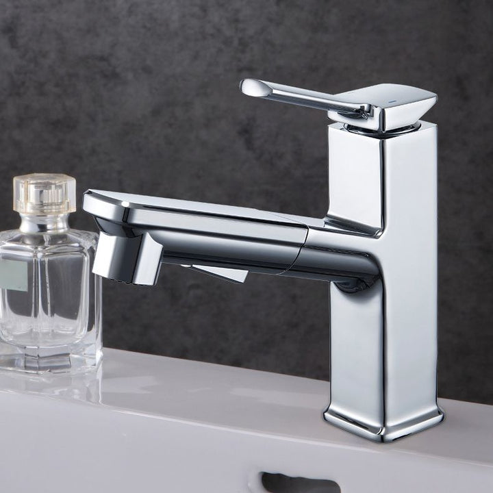 BowLift | Modern Vessel Faucet Copper Solid Color Single Handle Vessel Faucet