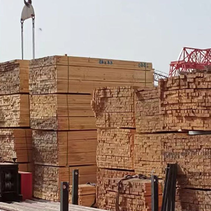 BowLift | Tradition wood tile wire-brushed square engineered wood for patio garden