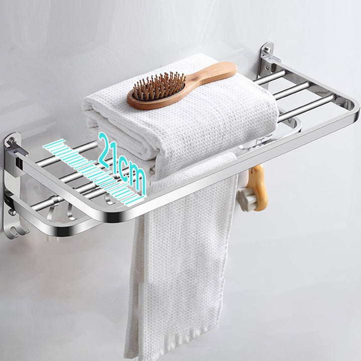 BowLift | Modern Stainless Steel Bathroom Set Paper Holder Bathroom Shelf Bathroom Accessories