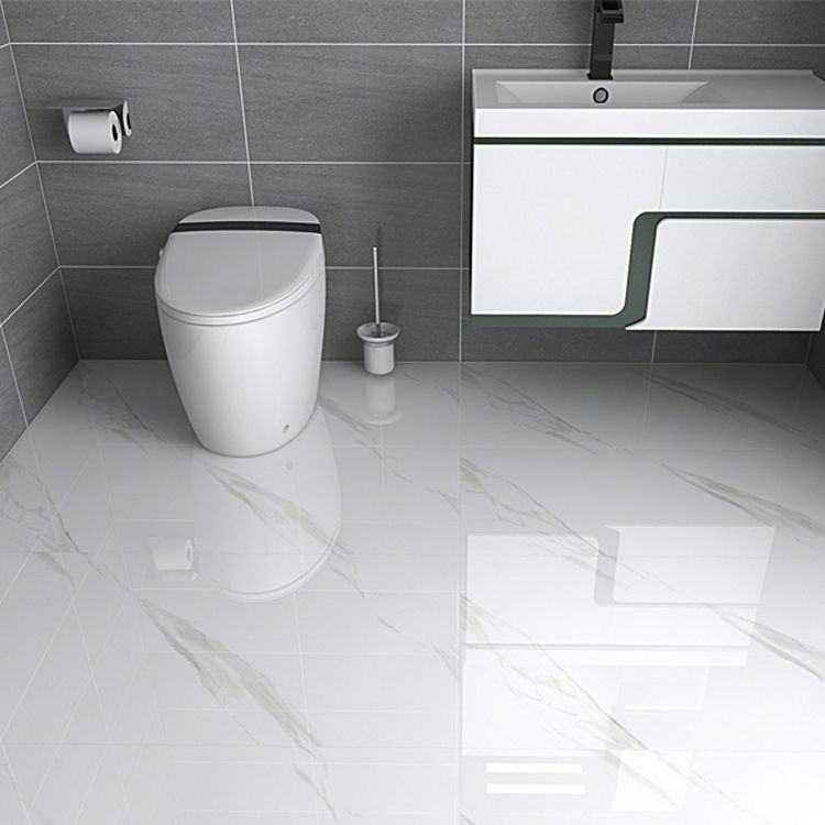 BowLift | Modern PVC flooring with marble pattern, Peel & Stick vinyl floor planks