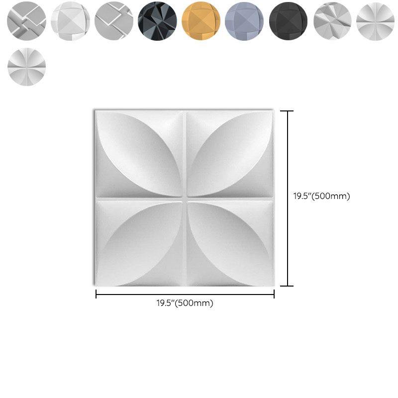 BowLift | Square Interior Wall Cladding Peel and Stick Texture Effect Wall Cladding