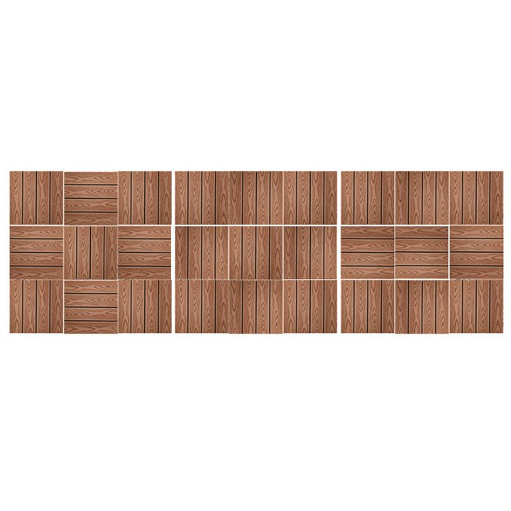 BowLift | Rectangular constructed tiles water-resistant parquet flooring for balcony