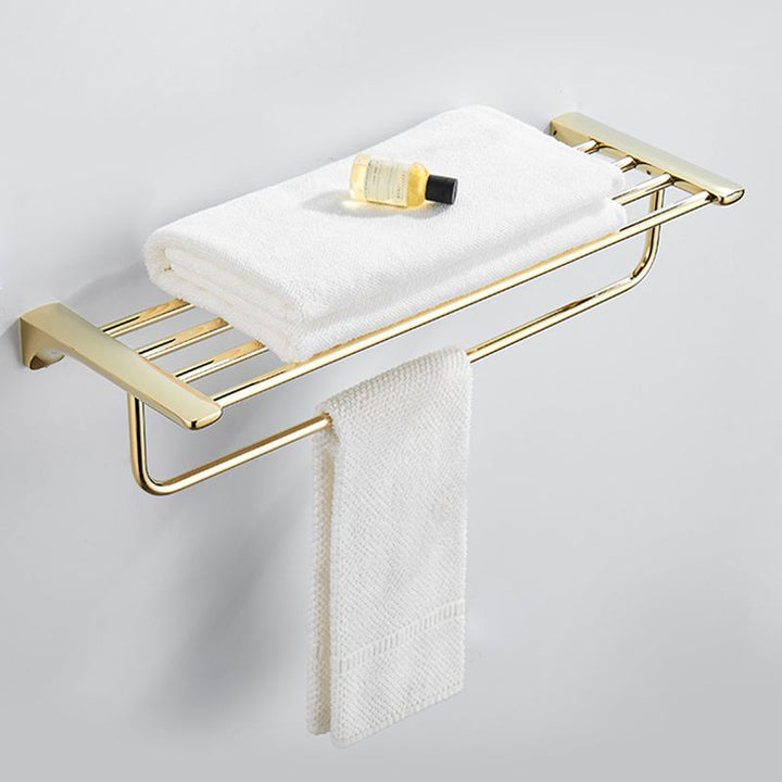 BowLift | Modern Bathroom Accessory Mounting Kit Gold Bathroom Hardware