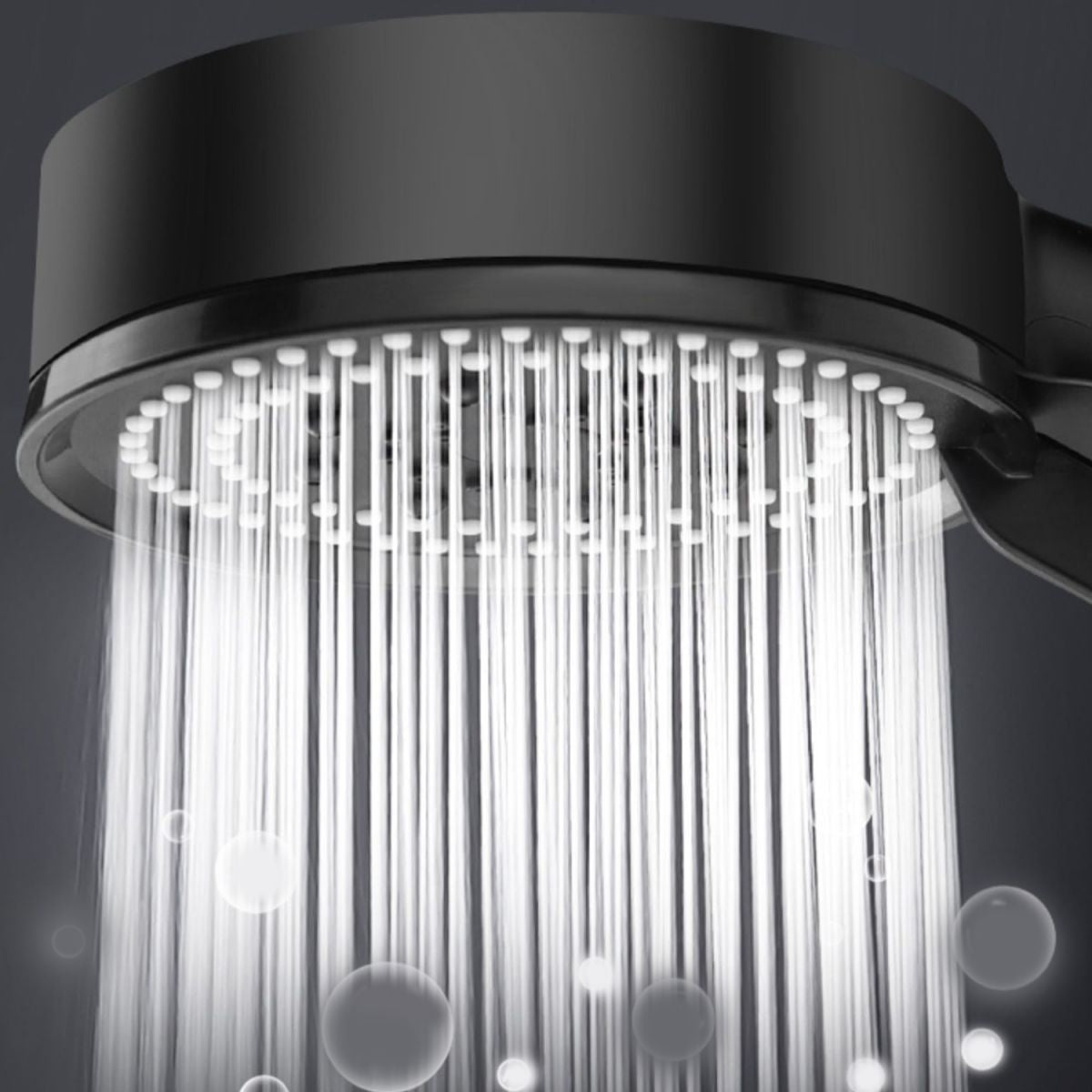 BowLift | Round Hand Shower Adjustable Spray Pattern Wall Mounted Shower Head