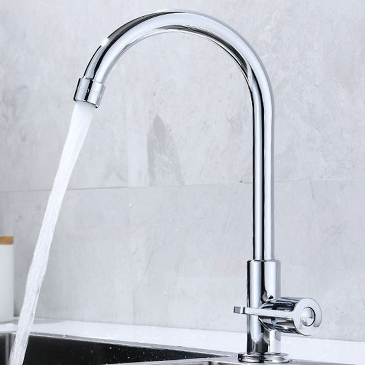 BowLift | Round Single Bowl Kitchen Sink Stainless Steel Sink with Drain Strainer Set