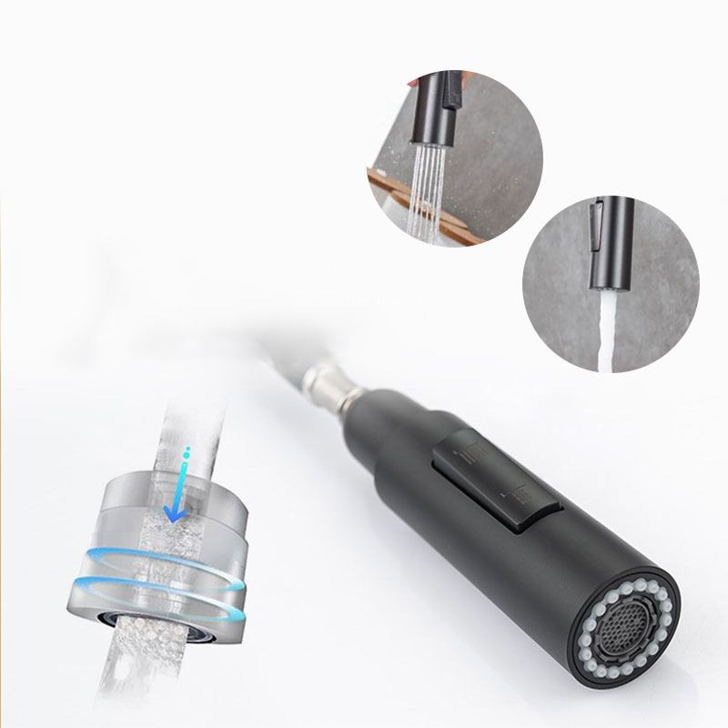 BowLift | Goose Neck Kitchen Sink Faucet Three-Way Flow with Pull-Down Spray Head