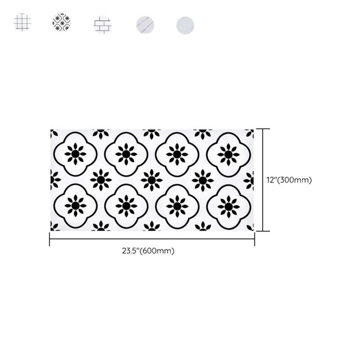 BowLift | Field tile Peel and Stick backing plate Plastic Peel and Stick backing plate with waterproof