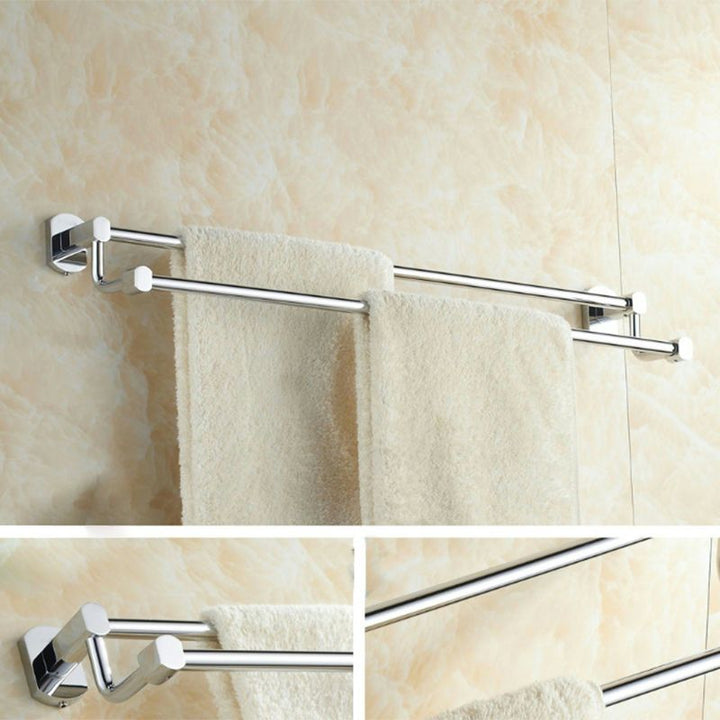 BowLift | Modern bathroom accessory set paper holder towel bar stainless steel bathroom set