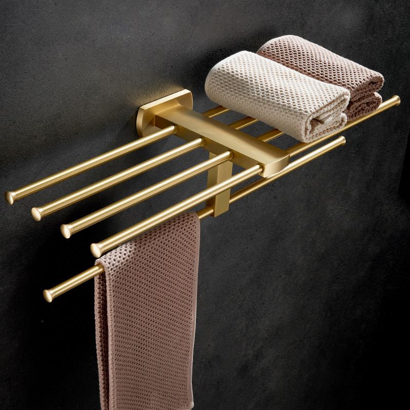 BowLift | Traditional Golden Bath Accessories Set Brass Bathroom Accessories Kit
