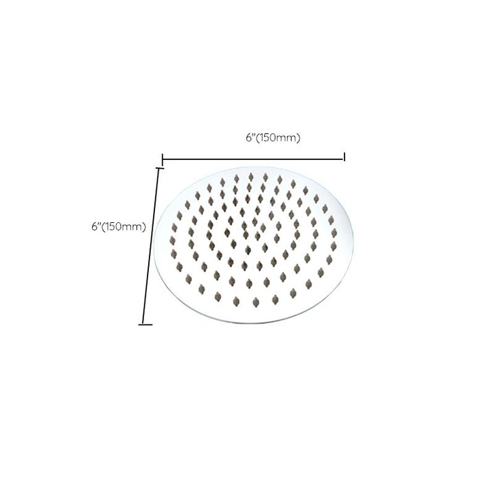 BowLift | Large Shower Head 304 Stainless Steel Standard Spray Pattern Fixed Shower Head