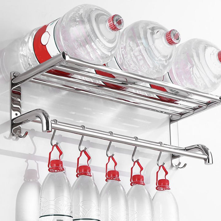 BowLift | Modern Bathroom Accessory Set Stainless Steel Bathroom Shelf Bathroom Set