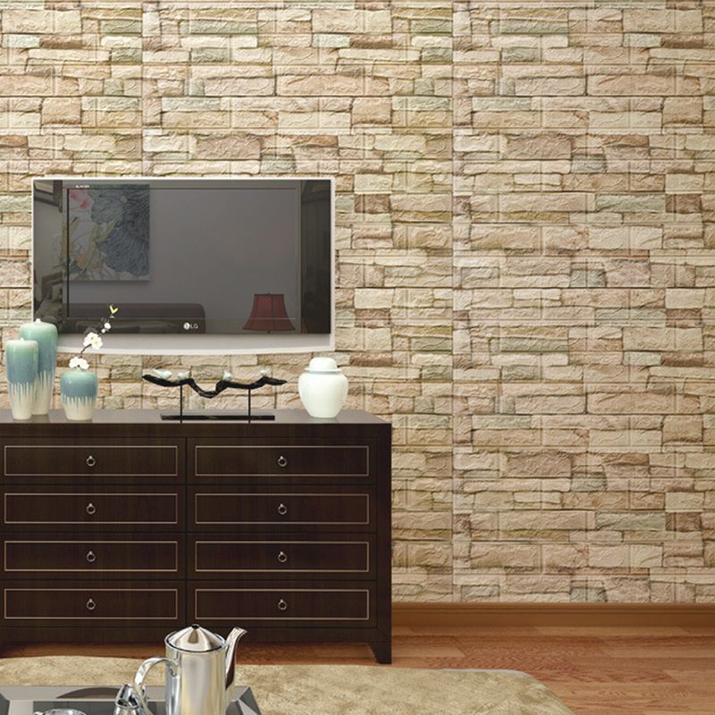 BowLift | 3D embossing interior wall panel self-adhesive square wall panel