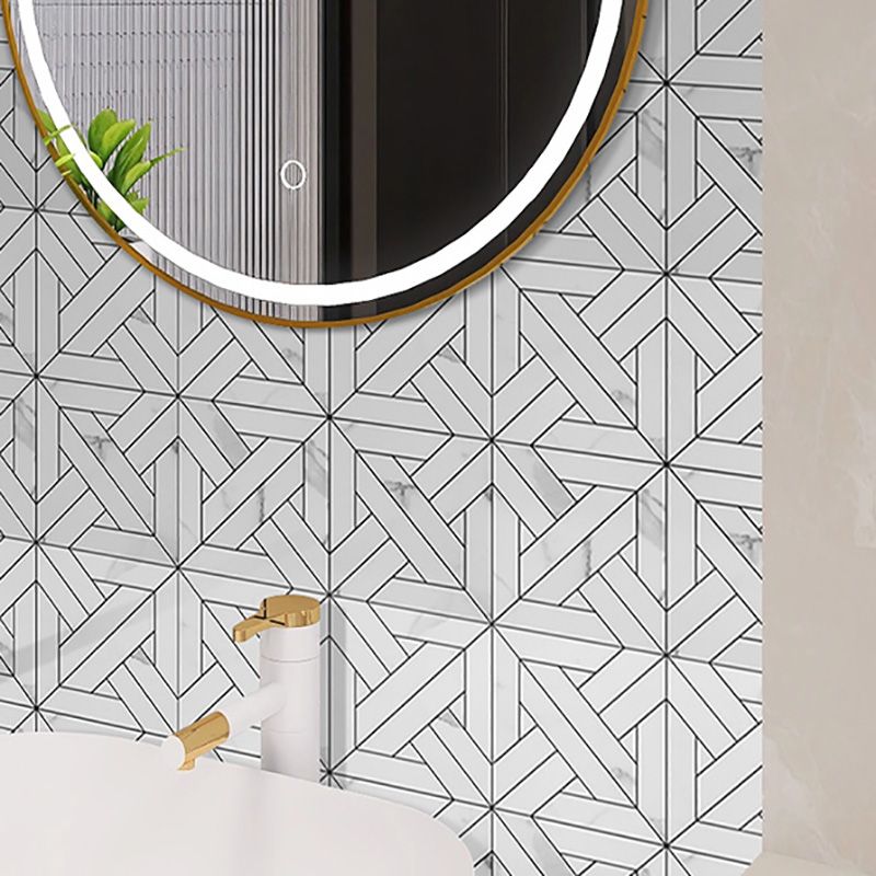 BowLift | Modern Peel and Stick Tile Mosaic Tile Peel and Stick Splash Protection