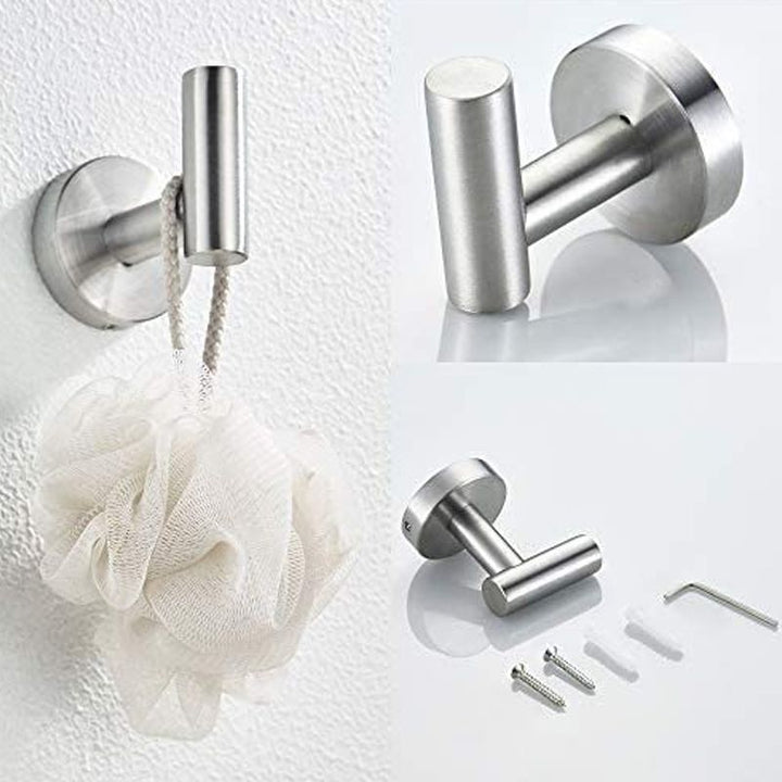 BowLift | Traditional Bathroom Hardware Accessory Set Towel Ring/Bathrobe Hook/Towel Bar