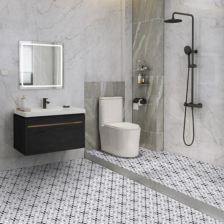 BowLift | Print Plastic Peel & Stick Tile Field Tile for Splash Guard Wall