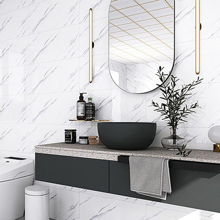 BowLift | Contemporary Peel-and-Stick Wall Tiles Bathroom Field Tiles Wallpaper