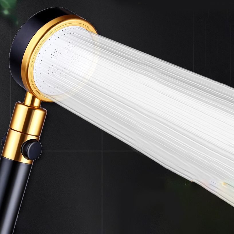 BowLift | Modern Metal Hand Shower in Black Water efficient round Shower Head