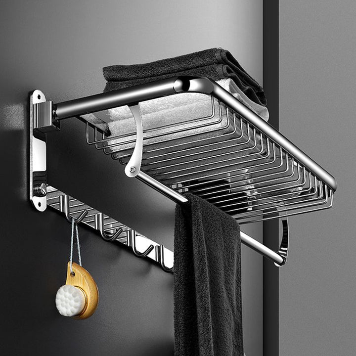 BowLift | Minimalistic Bathroom Accessories Set Paper Holder Towel Bar Stainless Steel Bathroom Set
