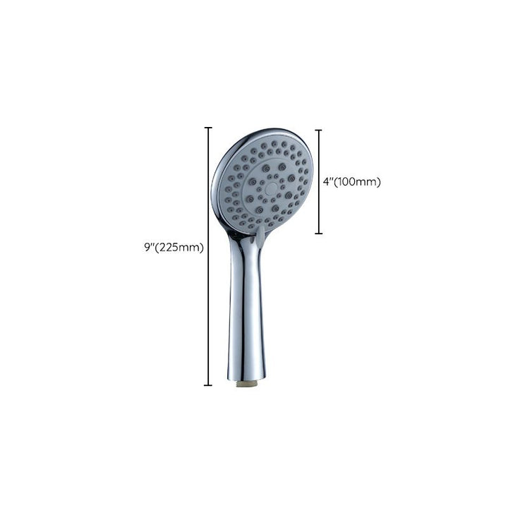 BowLift | Modern Adjustable Shower Head Round Metal Handheld Shower Head