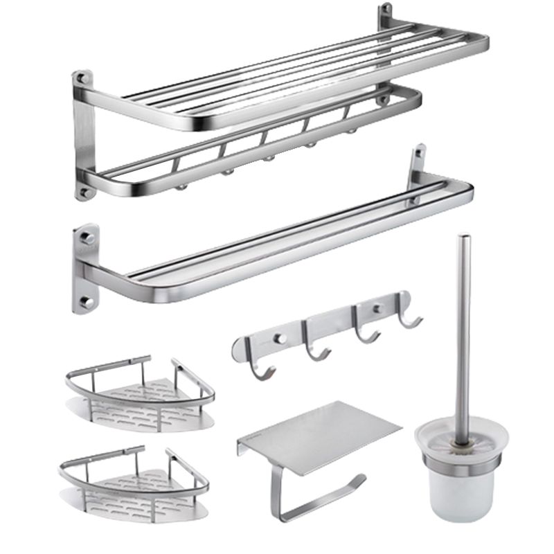 BowLift | Modern Bathroom Set Paper Holder Bath Shelf Stainless Steel Bathroom Accessories Set
