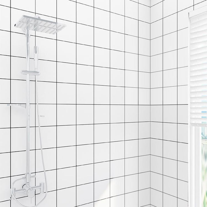 BowLift | Grid Mosaic Peel & Stick Tile Waterproof Wallpaper for Back Wall