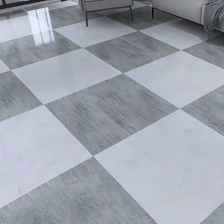 BowLift | Modern Indoor Vinyl Flooring Marble Print Square PVC Vinyl Floor