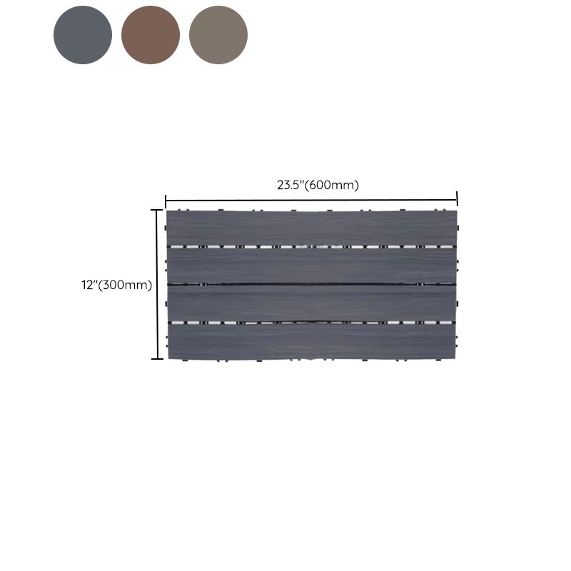 BowLift | Outdoor Ground Board Strips Composite Waterproof Square Deck Board