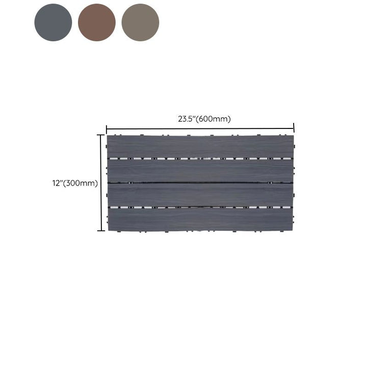 BowLift | Outdoor Ground Board Strips Composite Waterproof Square Deck Board