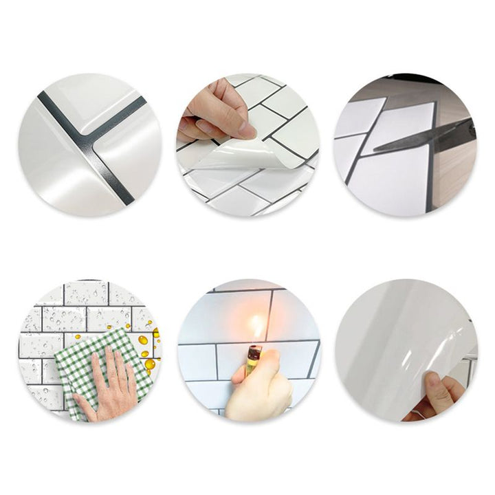 BowLift | Modern Field Tile Waterproof Peel and Stick Wall Tile for the Kitchen