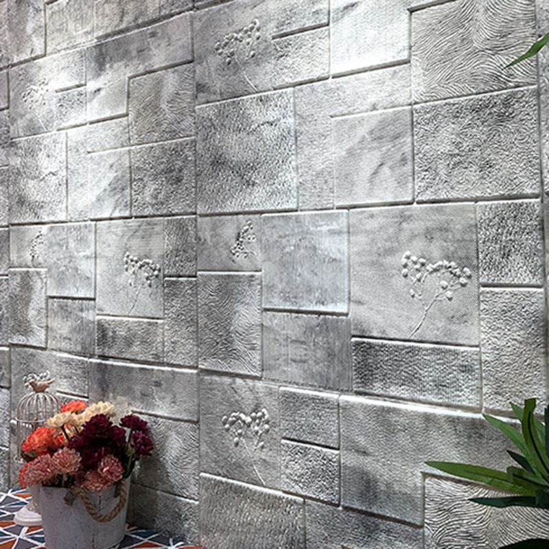 BowLift | Industrial Wall Plank 3D Brick Bathroom Living Room Wall Panel Set of 1