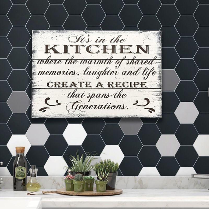 BowLift | Hexagonal Peel and Stick Tiles Modern Peel and Stick Backsplash 20 Pack for the Bathroom