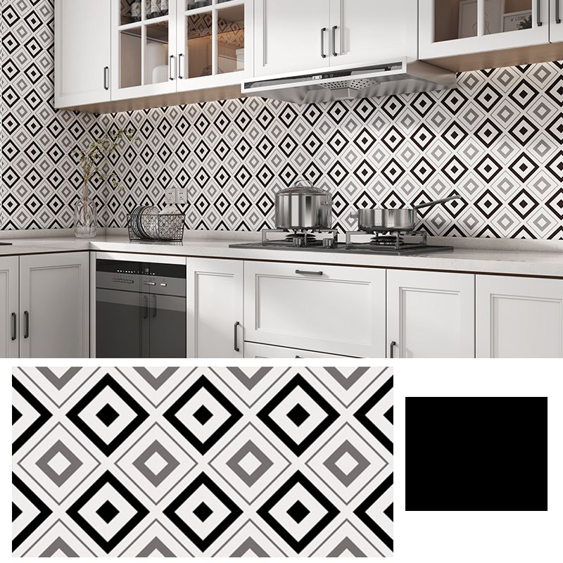 BowLift | Modern Style Wallpaper Kitchen Single Tile Wallpaper with Rectangular Shape