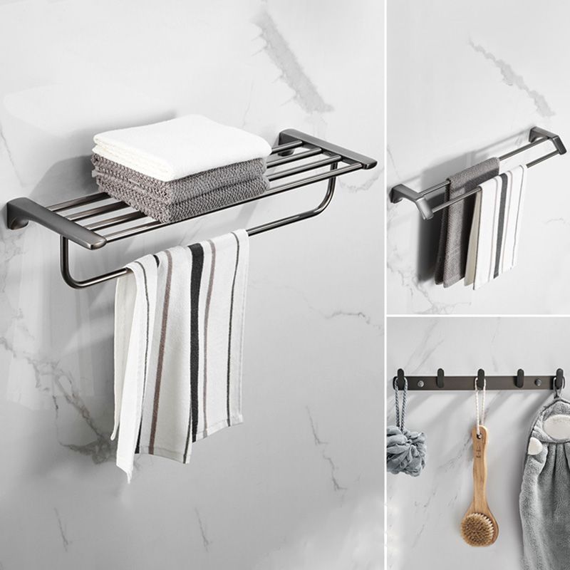 BowLift | Modern Bathroom Accessories Hardware Set Gray Bathroom Accessories Set