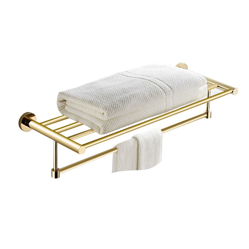 BowLift | 4 Pieces Traditional Bathroom Accessory Set Brass Bathroom Set in Matte Gold
