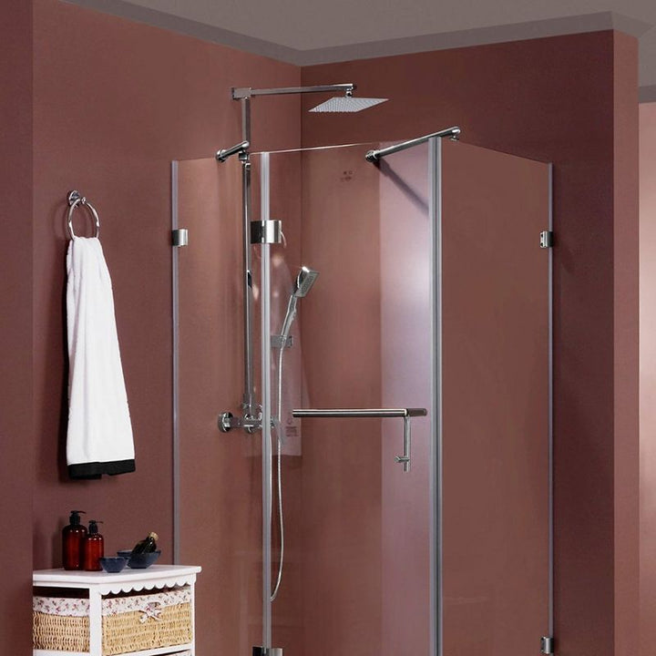 BowLift | Wall Mounted Fixed Shower Head Modern Style Metal Shower Head