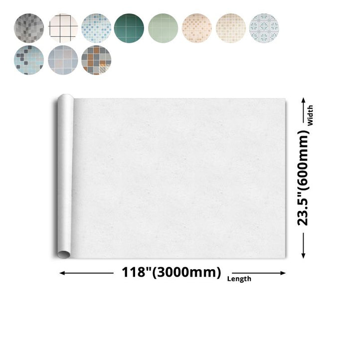 BowLift | Modern Peel and Stick Wall Covering PVC Mosaic Tiles Field Tiles for the Kitchen