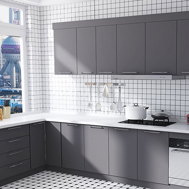 BowLift | Modern rectangular Peel and Stick backsplash tile PVC wallpaper