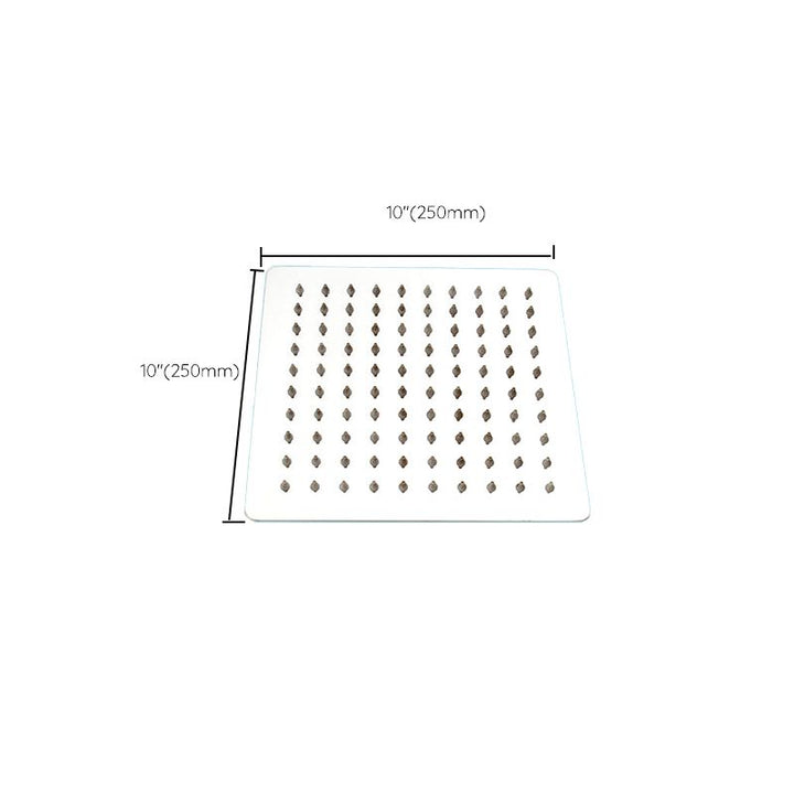 BowLift | Large Shower Head 304 Stainless Steel Standard Spray Pattern Fixed Shower Head