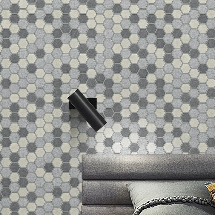 BowLift | Mosaic Tile Wallpaper Hexagonal Shape Peel and Stick Backsplash