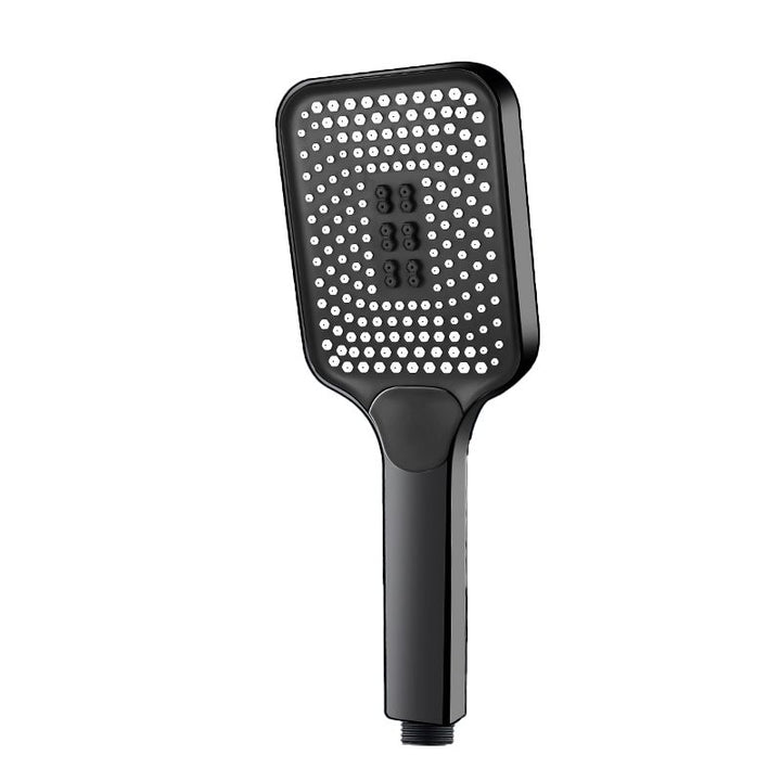 BowLift | Modern Rectangular Hand Shower in Black 3 Spray Wall Mounted Hand Shower