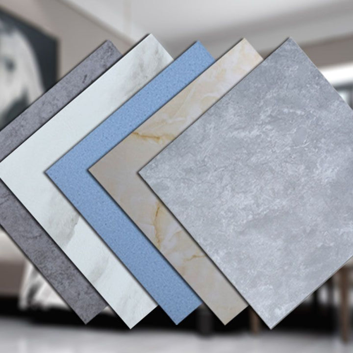BowLift | Peel and stick flooring vinyl square marble print indoor flooring vinyl
