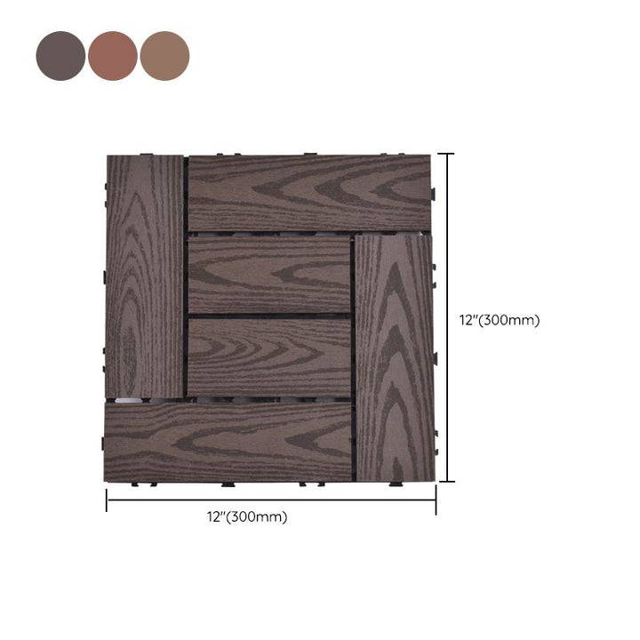 BowLift | Modern plastic wood laminate decking outdoors, mold-resistant laminate