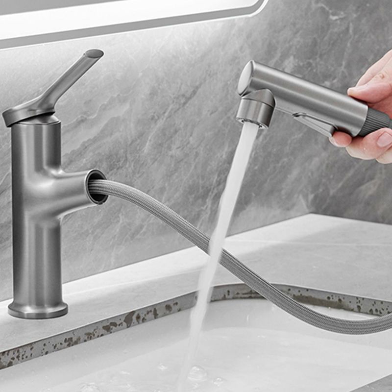 BowLift | Modern Center Set Faucet Copper Center Set Vanity Faucet for Bathroom
