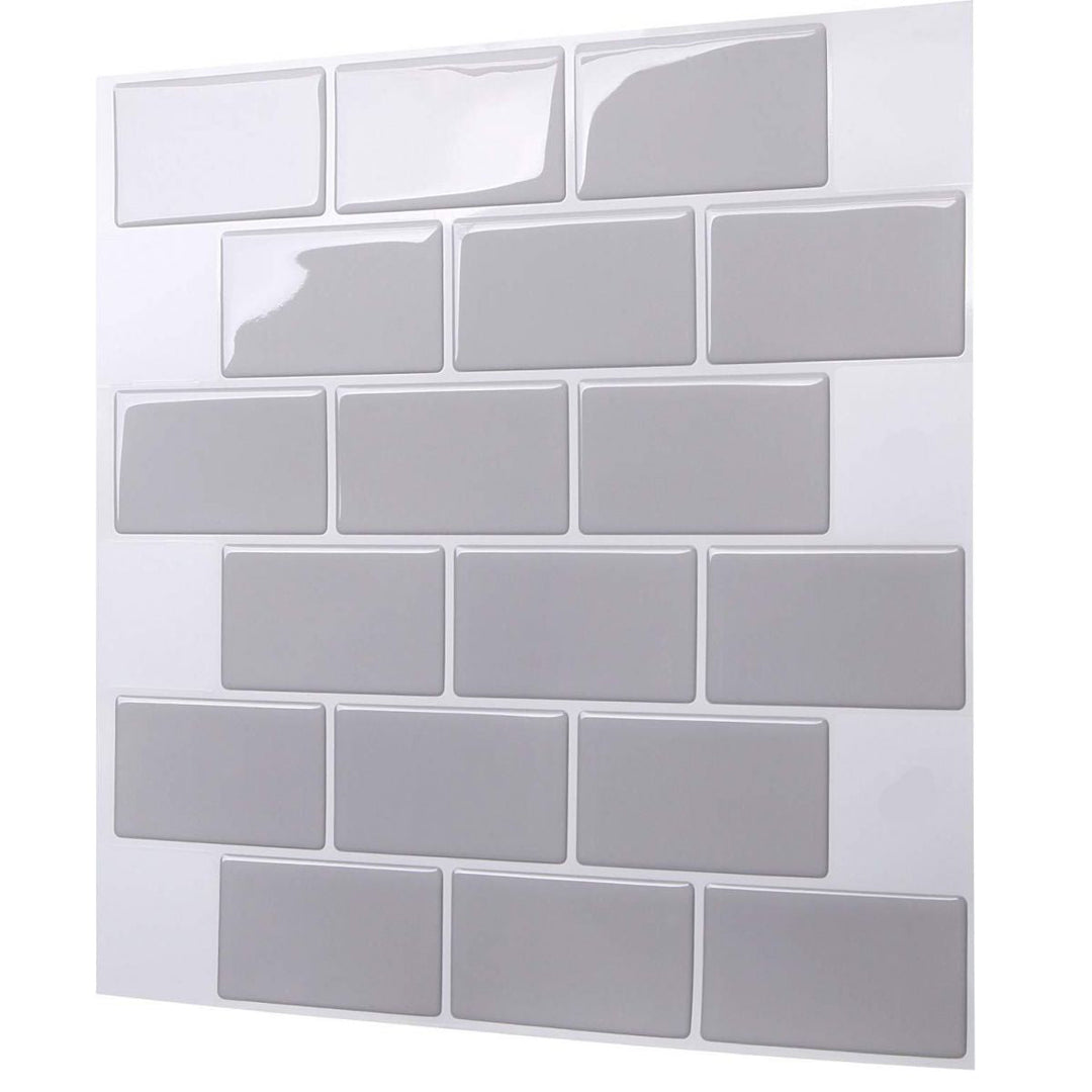 BowLift | Modern Peel and Stick Wall Tile PVC Offset Joint Peel and Stick Wall Tile