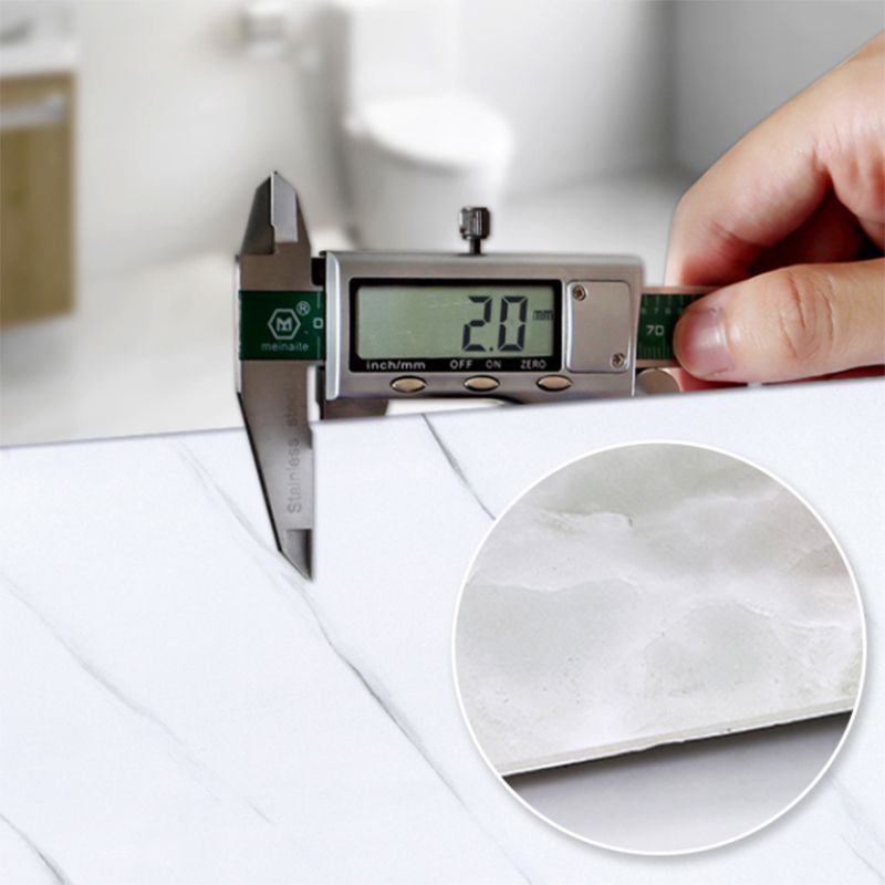 BowLift | 12" x 24" Marbling Single Panel Waterproof Splashback Wall Tile for Bathroom