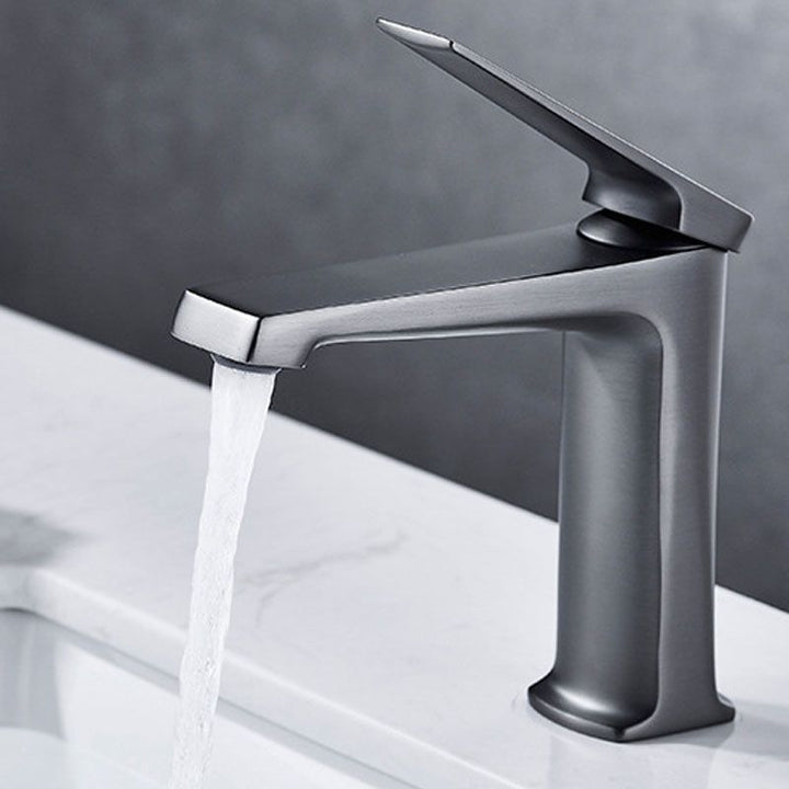 BowLift | Modern basin tap lever handle copper low arc basin tap