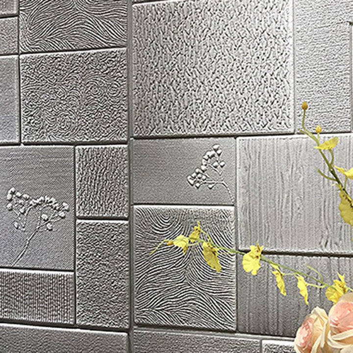 BowLift | Industrial Wall Plank 3D Brick Bathroom Living Room Wall Panel Set of 1
