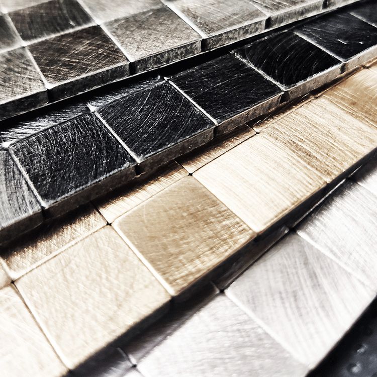 BowLift | Mosaic Tile Wallpaper Contemporary Peel and Stick Wallpaper with Square Shape