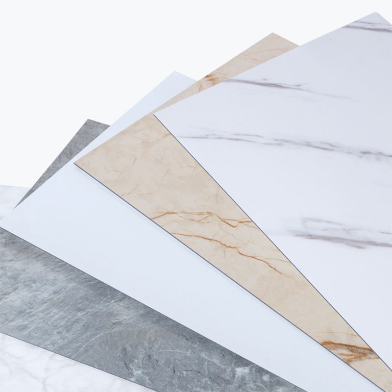 BowLift | Modern Splash Guard Wallpaper Marble Print Self-Adhesive Splash Guard Tile for Bathroom